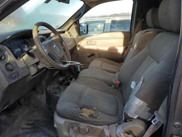 1FTRF14W29KB24976 - 2009 FORD F150 GRAY photo 10