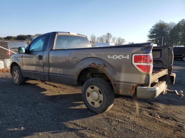 1FTRF14W29KB24976 - 2009 FORD F150 GRAY photo 2