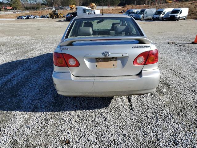 JTDBR32EX30016784 - 2003 TOYOTA COROLLA CE SILVER photo 6