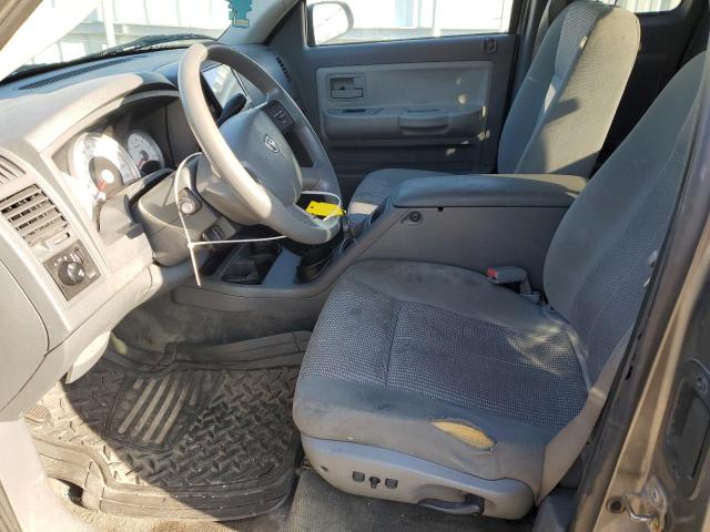 1D7HE42K77S104340 - 2007 DODGE DAKOTA SLT GRAY photo 7