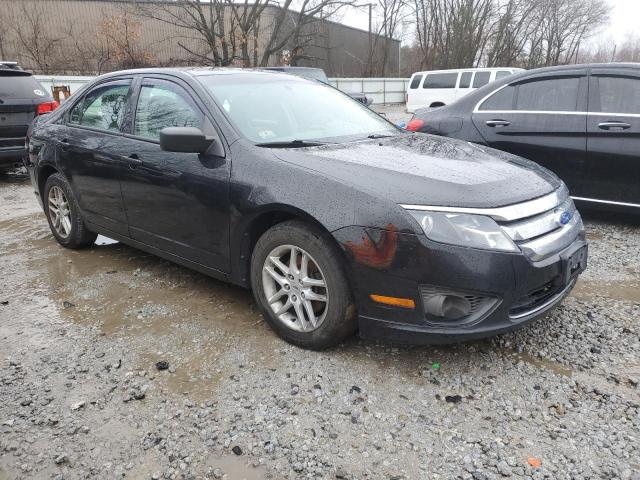 3FAHP0GA5BR249240 - 2011 FORD FUSION S BLACK photo 4