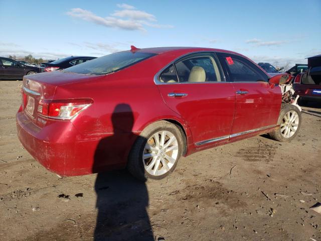 JTHBK1EG5A2356642 - 2010 LEXUS ES 350 RED photo 3