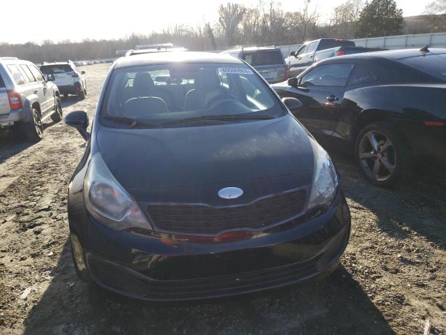 KNADM4A38D6273077 - 2013 KIA RIO LX BLACK photo 5