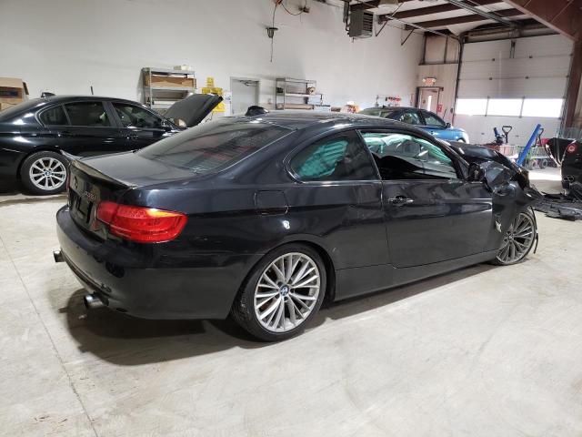 WBAKG7C56BE263875 - 2011 BMW 335 I BLACK photo 3