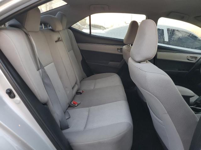 2T1BURHEXGC722268 - 2016 TOYOTA COROLLA L SILVER photo 10