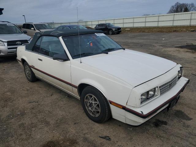 1G1JE67W0F7166157 - 1985 CHEVROLET CAVALIER TYPE 10 WHITE photo 4