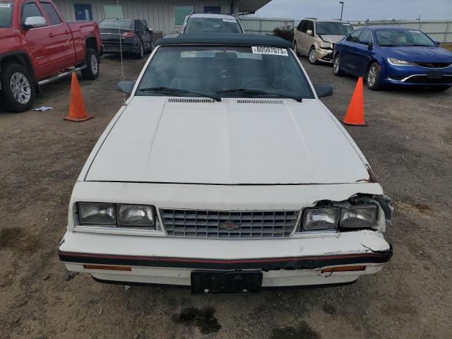 1G1JE67W0F7166157 - 1985 CHEVROLET CAVALIER TYPE 10 WHITE photo 5