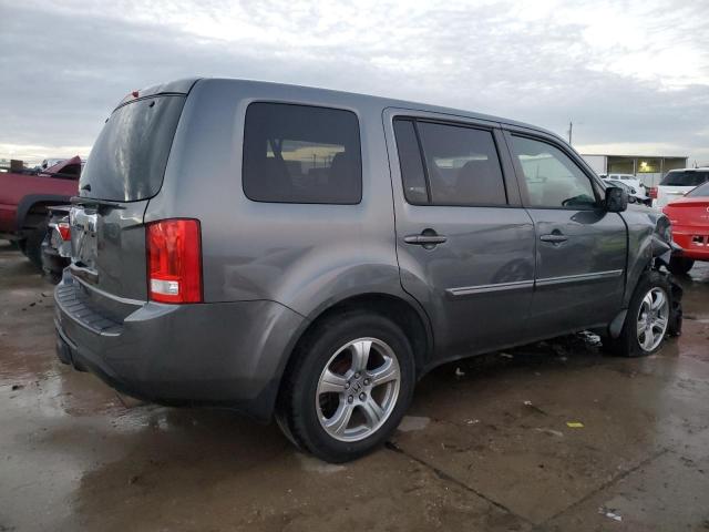 5FNYF3H5XCB022371 - 2012 HONDA PILOT EXL GRAY photo 3