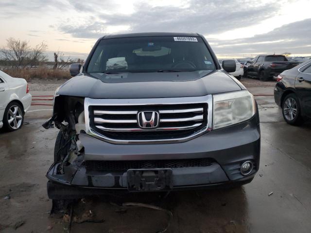 5FNYF3H5XCB022371 - 2012 HONDA PILOT EXL GRAY photo 5