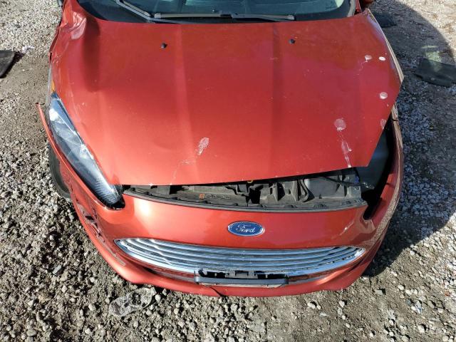 3FADP4BJ1JM108268 - 2018 FORD FIESTA SE RED photo 11