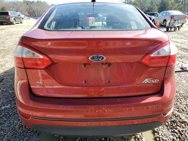 3FADP4BJ1JM108268 - 2018 FORD FIESTA SE RED photo 6