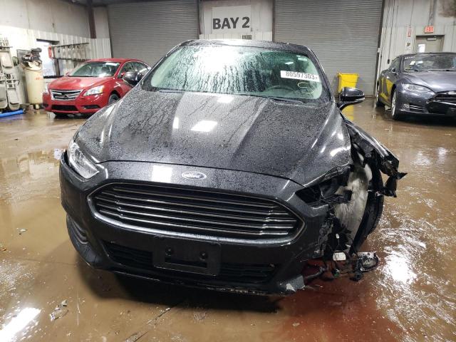 1FA6P0HDXE5391672 - 2014 FORD FUSION SE BLACK photo 5