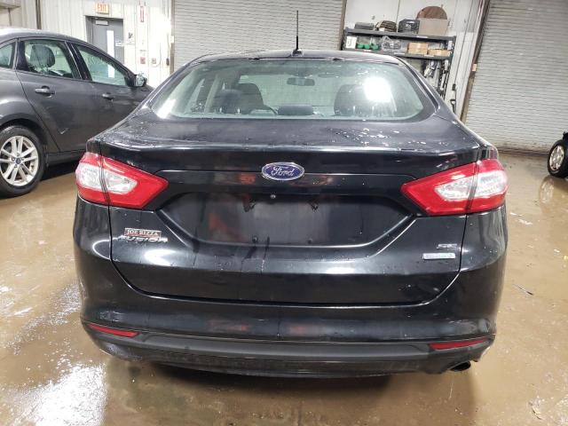 1FA6P0HDXE5391672 - 2014 FORD FUSION SE BLACK photo 6