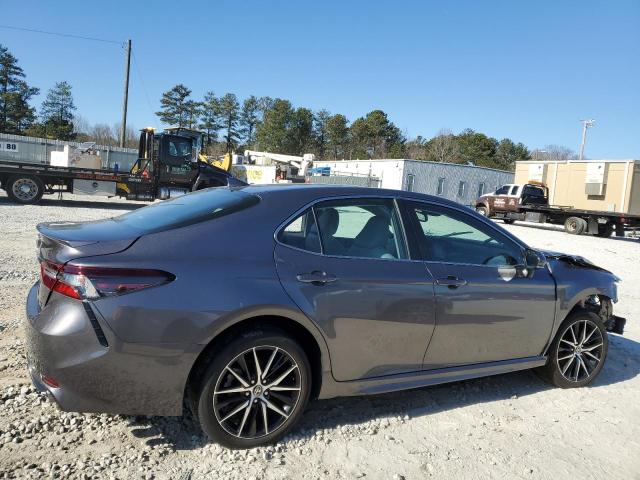 4T1T11AK6NU039509 - 2022 TOYOTA CAMRY SE GRAY photo 3