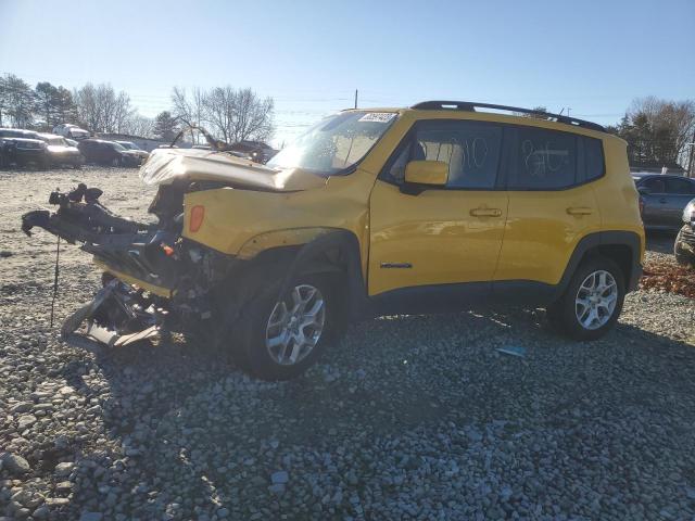 ZACCJBBB2HPG25493 - 2017 JEEP RENEGADE LATITUDE YELLOW photo 1