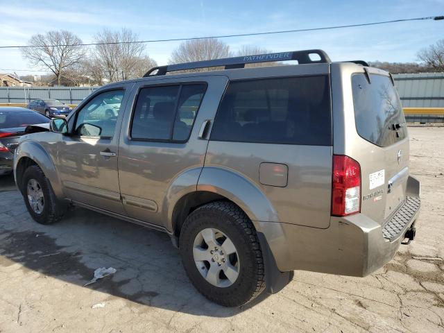 5N1AR18W85C707678 - 2005 NISSAN PATHFINDER LE ნაცრისფერი ფოტო 2