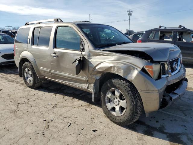 5N1AR18W85C707678 - 2005 NISSAN PATHFINDER LE ნაცრისფერი ფოტო 4