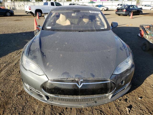 5YJSA1DP3CFP02726 - 2012 TESLA MODEL S Մոխրագույն լուսանկար 5