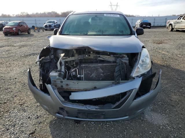 3N1CN7AP3EL857381 - 2014 NISSAN VERSA S SILVER photo 5