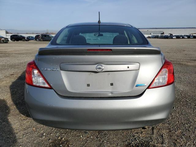 3N1CN7AP3EL857381 - 2014 NISSAN VERSA S SILVER photo 6