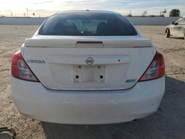 3N1CN7AP6EL838629 - 2014 NISSAN VERSA S WHITE photo 6