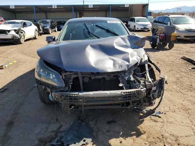 1HGCR3F86FA037897 - 2015 HONDA ACCORD EXL GRAY photo 5