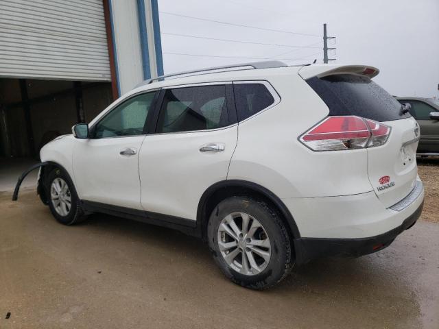 5N1AT2MT7EC764134 - 2014 NISSAN ROGUE S WHITE photo 2