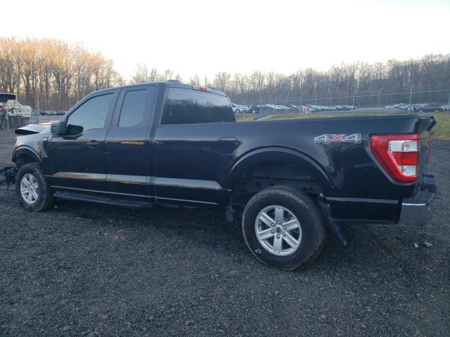 1FTFX1E59NKE49625 - 2022 FORD F150 SUPER CAB BLACK photo 2