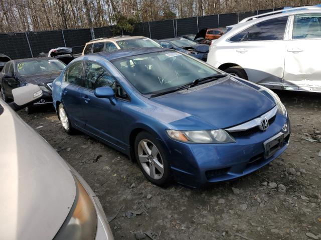 2HGFA16689H509031 - 2009 HONDA CIVIC LX-S BLUE photo 4