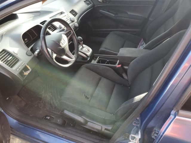 2HGFA16689H509031 - 2009 HONDA CIVIC LX-S 蓝色 照片 7