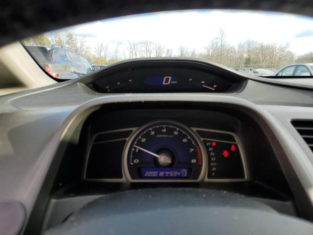 2HGFA16689H509031 - 2009 HONDA CIVIC LX-S BLUE photo 9