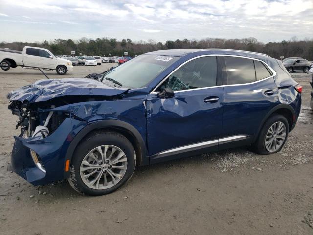 LRBAZLR49ND016925 - 2022 BUICK ENVISION PREFERRED BLUE photo 1