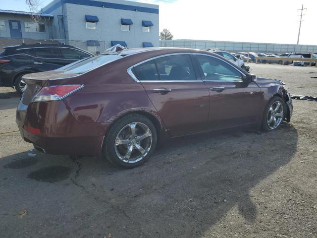 19UUA86539A013768 - 2009 ACURA TL MAROON photo 3