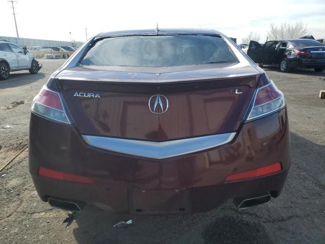 19UUA86539A013768 - 2009 ACURA TL MAROON photo 6