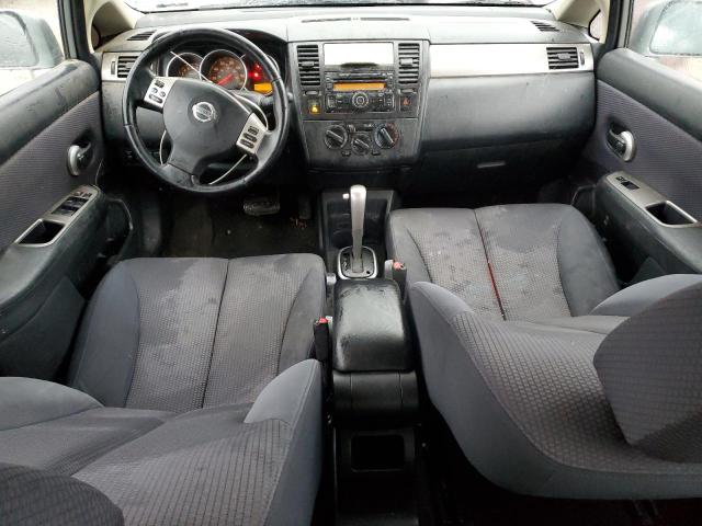 3N1BC13E48L426756 - 2008 NISSAN VERSA S GRAY photo 8