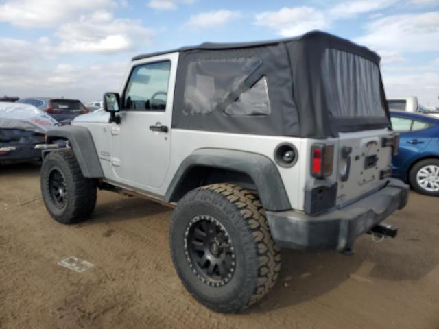 1J4AA2D18AL211831 - 2010 JEEP WRANGLER SPORT SILVER photo 2