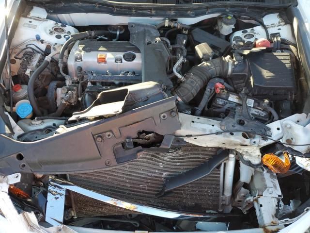 1HGCP26368A161904 - 2008 HONDA ACCORD LX WHITE photo 11