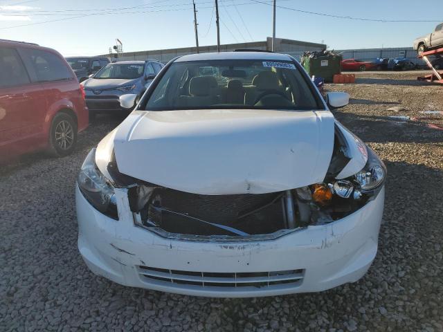 1HGCP26368A161904 - 2008 HONDA ACCORD LX WHITE photo 5