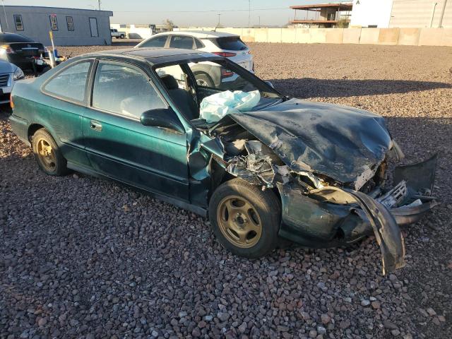 1HGEJ8145TL019067 - 1996 HONDA CIVIC EX TEAL photo 4