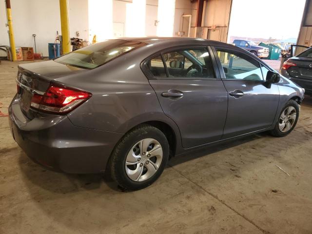 2HGFB2F58FH531360 - 2015 HONDA CIVIC LX GRAY photo 3