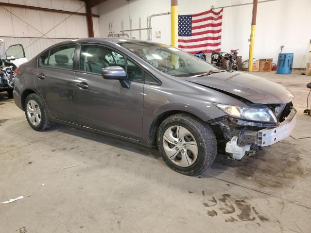 2HGFB2F58FH531360 - 2015 HONDA CIVIC LX GRAY photo 4