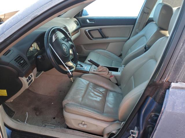 4S3BL626487218336 - 2008 SUBARU LEGACY 2.5I LIMITED BLUE photo 7