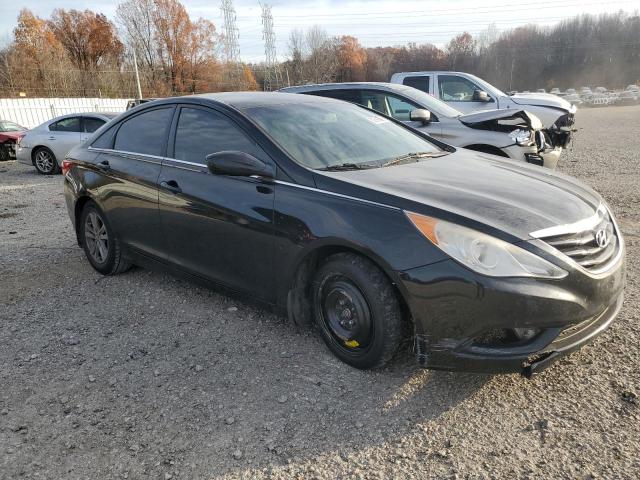 5NPEB4AC6DH629965 - 2013 HYUNDAI SONATA GLS BLACK photo 4