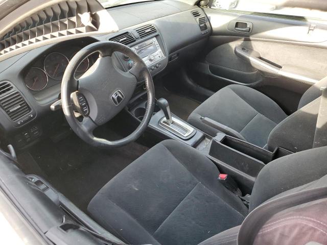 1HGEM22915L056683 - 2005 HONDA CIVIC EX GRAY photo 8