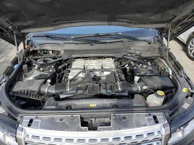 SALGV5FE2HA346808 - 2017 LAND ROVER RANGE ROVE AUTOBIOGRAPHY BLACK photo 11