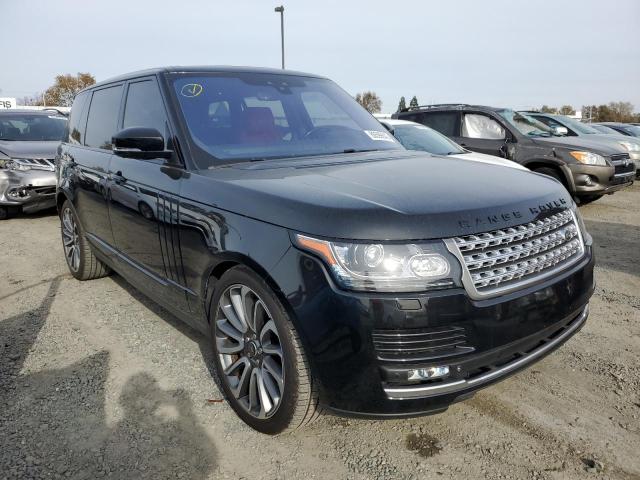 SALGV5FE2HA346808 - 2017 LAND ROVER RANGE ROVE AUTOBIOGRAPHY BLACK photo 4