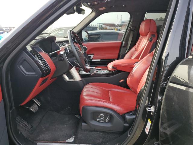 SALGV5FE2HA346808 - 2017 LAND ROVER RANGE ROVE AUTOBIOGRAPHY BLACK photo 7