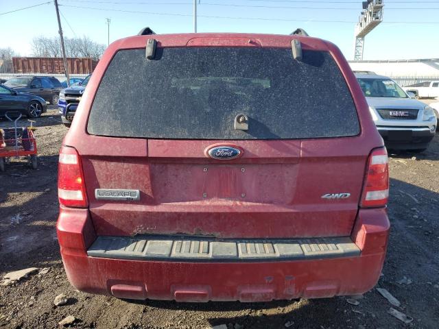 1FMCU93G09KC85293 - 2009 FORD ESCAPE XLT RED photo 6