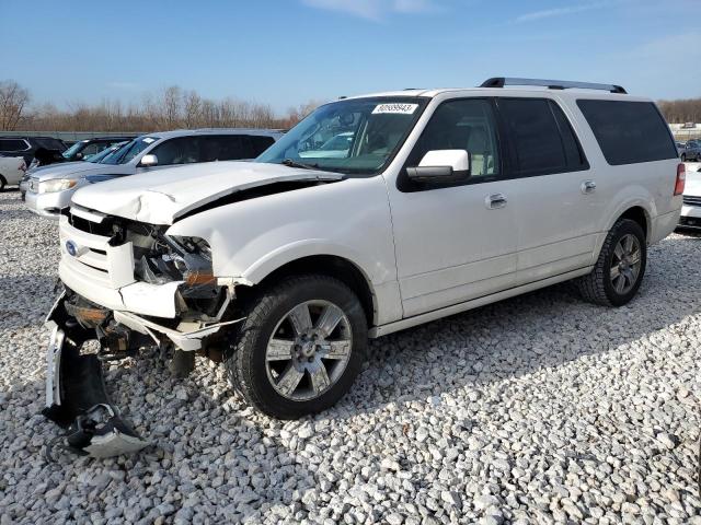 1FMJK2A56AEB65734 - 2010 FORD EXPEDITION EL LIMITED WHITE photo 1
