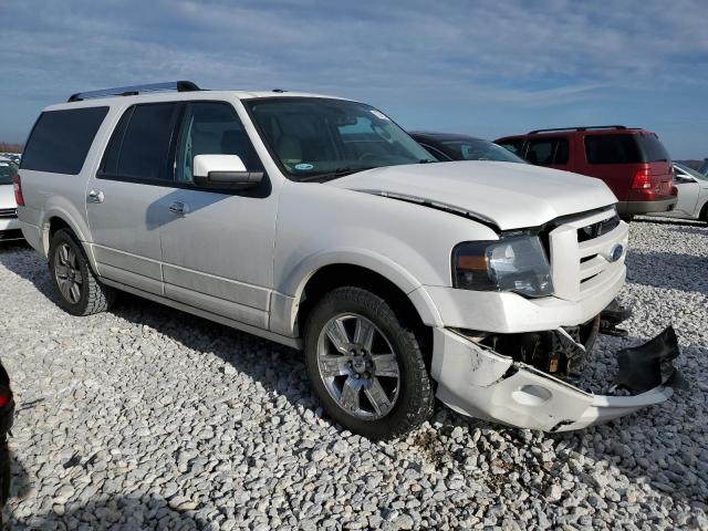 1FMJK2A56AEB65734 - 2010 FORD EXPEDITION EL LIMITED WHITE photo 4